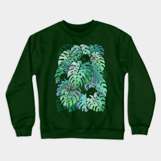 Monstera Monsters Crewneck Sweatshirt